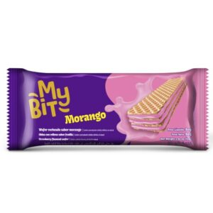 GALLETITA WAFER FRUTILLA MYBIT 80GR