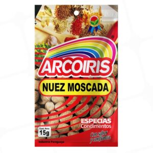 NUEZ MOSCADA MOLIDA ARCOIRIS 15GR