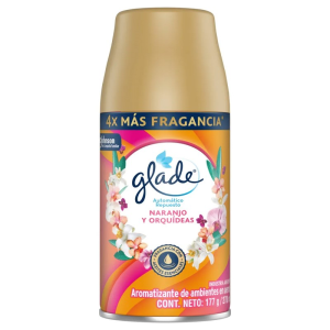 AROMATIZANTE GLADE NARANJO Y ORQUIDEAS 177GR