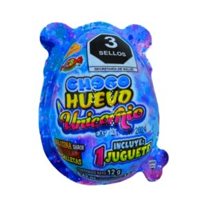 HUEVO DE CHOCOLATE UNICORNIO LAS DELICIAS 12GR
