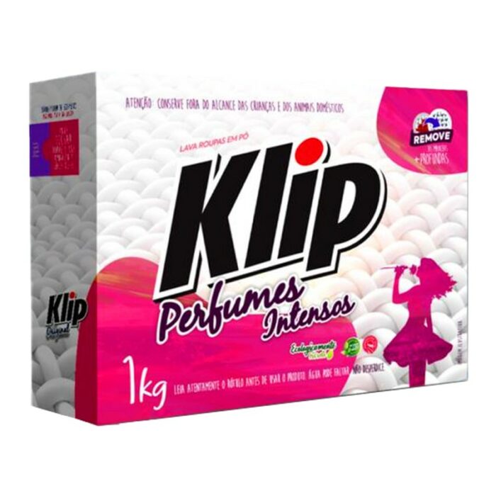 JABON EN POLVO KLIP PERFUME INTENSO 1KG