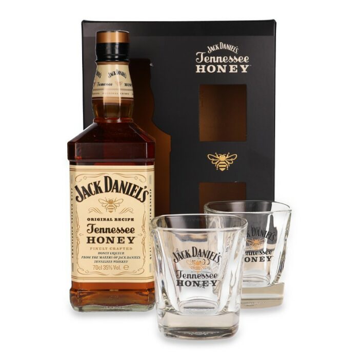 KIT WHISKY JACK DANIELS HONEY 750ML