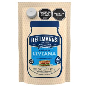 MAYONESA HELLMANNS LIGHT 475GR
