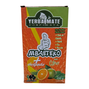 YERBA MATE MBAETEKO CITRUS 250GR