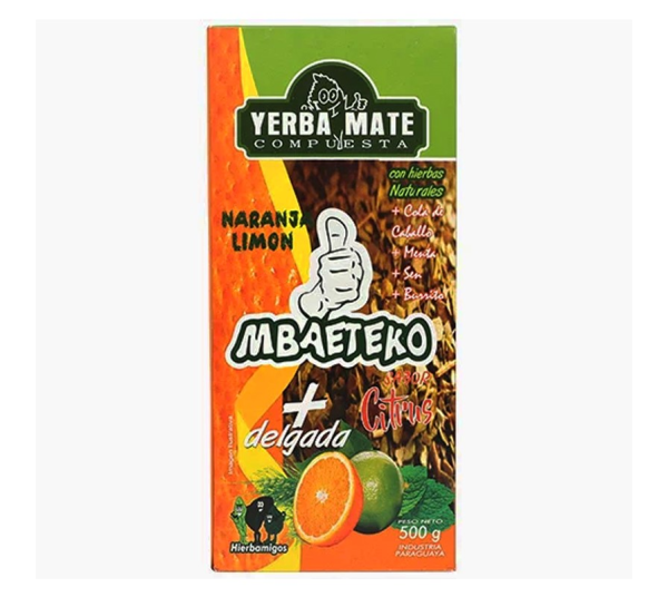 YERBA MATE MBAETEKO CITRUS 500GR