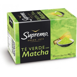 TE VERDE SUPREMO CON MATCHA 40GR