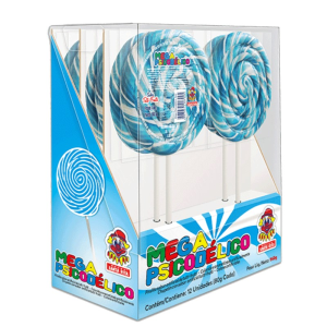 CHUPETIN MEGA PSICODELICO AZUL 80GR