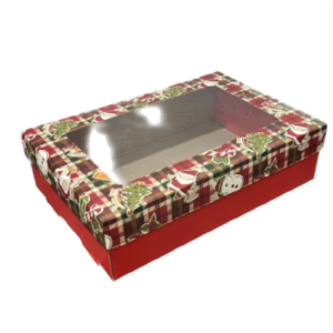 CAJA DUPLEX NAVIDAD C/VISOR