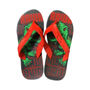 ZAPATILLA INFANTIL NEGRO C/ TIRAS ROJAS N°31