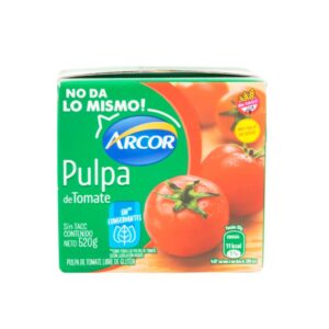 PURE DE TOMATE SUAVE ARCOR 520GR