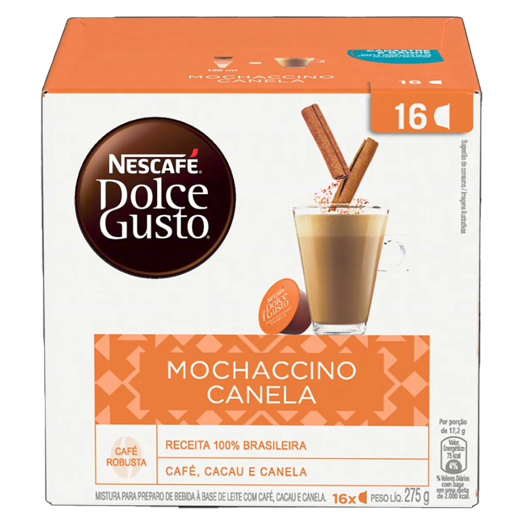 Dolce Gusto Cafe con Leche Chocolate y Canela